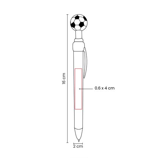 Boligrafo-Soccer-Medida