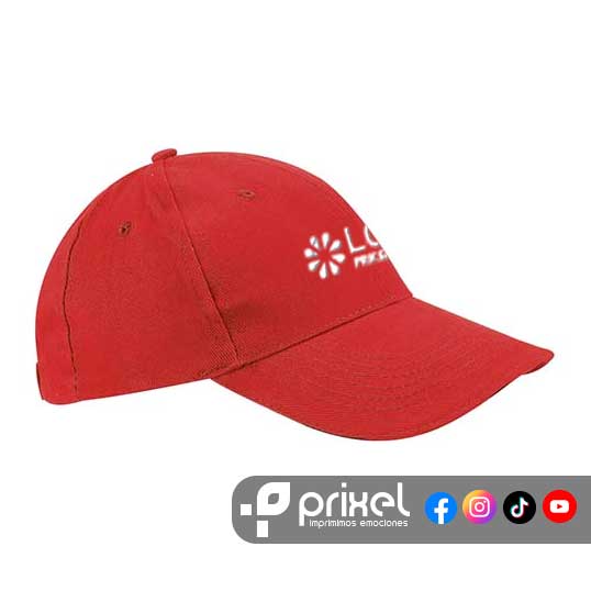Gorra-Sandwich-Rojo